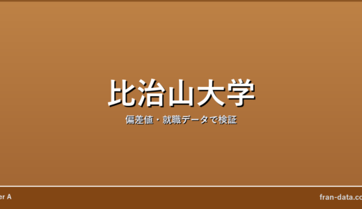 比治山大学はFラン？偏差値・就職データで検証