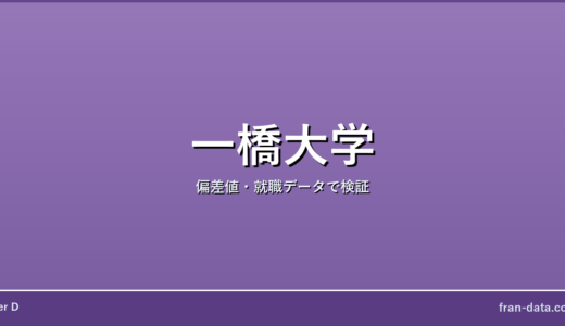 一橋大学は恥ずかしい？やばい？偏差値・就職データで検証