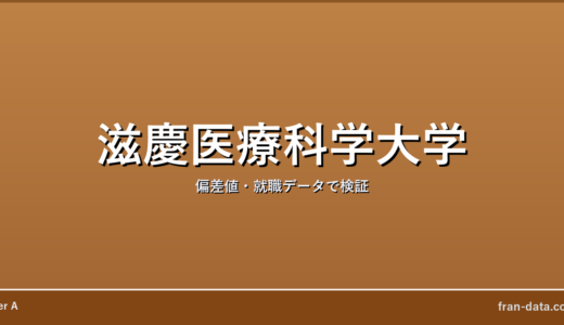 滋慶医療科学大学はやばい？偏差値・就職データで検証