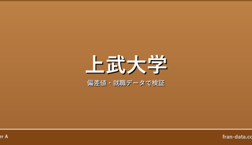 上武大学は恥ずかしい？偏差値・就職データで検証